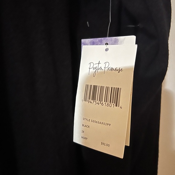 NWT Peyton Primrose Open Cardigan - Size 2X - Picture 2 of 3